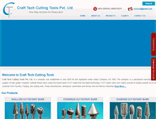 Tablet Screenshot of crafttechcuttingtools.com